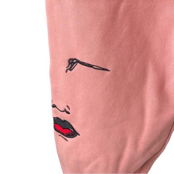 LUISAVIAROMA KIDSUPER STUDIOS Kidsuper Logo Cotton Sweatpants Size Small - Picture 13 of 16